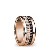 BERING Anello Donna Misura 7 Oro Rosa Lucido, Donube