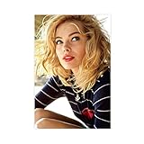 Enartly Stampe Quadri Margot Robbie 0 Poster Decorazione Soggiorno Camera da letto Pittura 40 * 60cm Senza Cornice