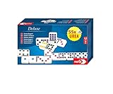 Noris -Spiele GmbH NOR08003 Deluxe Domino Doppel 9" Gioco da Tavolo