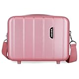 MOVOM Wood Beauty case adattabile rosa 29 x 21 x 15 cm rigido ABS 9,14 L 0,83 kg, Rosa, Taglia unica, Beauty case adattabile