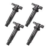 HZTWFC 4 PCS Bobina di Accensione F6T56772 23P-82310-00 23P8231000 Fit Per Yamaha YZF Phazer FX 500 SUPER TENERE 1200 XT1200Z 2010-2020 Suzuki DF 40 50