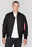 Alpha Industries MA-1 TT Bomber Jacket per Uomo Black