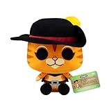 Funko Pop! Plush: Shrek – Puss in Boots in Boots - () ​ - Peluche da Collezione - Idea Regalo per il Compleanno - Merchandising Ufficiale Peluche per Bambini e Adulti - Ideale per Movies Fan