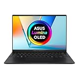 ASUS Vivobook S 14 OLED S5406SA#B0DC11J749, Notebook da 14" Glossy, Copilot+ PC, 60Hz, Intel® Core™ Ultra 7 256V, RAM 16GB, 1TB SSD, Intel® Arc™ Graphics, Windows 11 Home, Nero