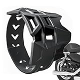 Scudo termico per scarico moto, Scudo termico marmitta in silicone, Scudo termico protettivo per moto, Protezione copertura pinza tubo di scarico, Protezione scottature tubo di scappamento moto