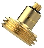 Drehmeister Adattatore GPL M10- Acme (Germania Adattatore Autogas) Adattatore Serbatoio Corto, Ottone