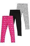 Chicco Set di Leggings in Cotone Leggero Pantaloni (Pacco da 3) Bambine e Ragazze