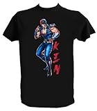 UZ Design T Shirt Kenshiro Uomo Bambino Ken Il Guerriero Anime Maglietta Cartoni Animati Anni 80, Uomo-XL