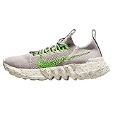 Nike Uomo Space Hippie 01 DJ3056 400, Grigio vasto/Verde elettrico/Nero, 40.5 EU