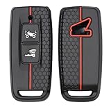 OTMIK Copri chiavi auto in silicone Compatibile con Honda Adv 350 PCX 125 PCX160 AV 350 SH350i VISION 110 2 pulsanti Accessori per chiavi auto