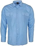 Mil-Tec Camicia-10931011 Camicia, Azzurro, XL Unisex-Adulto