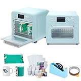 ALSUP Stampante Sublimatica, Pressa A Caldo per Magliette, 360° Circolazione Aria