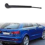 MHART Braccio e Spazzola Tergilunotto Posteriore per Audi q3 mk1 2011-2017, Gruppo Tergicristallo Posteriore Parti di Ricambio per Finestre di Pulizia in Gomma