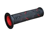 Progrip Manopole Strada 717-149 - Doppia Densità - Rosso/Nero