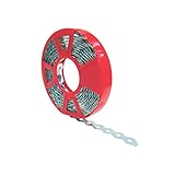 Fischer LBV 17 C Bandella Nastro Preforato in Acciaio Zincato, 10 Metri