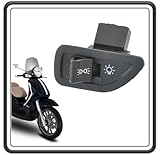 Piaggio Pulsante Interruttore Commutatore Luci per Beverly 500 2002-2005, X9 125 200 250 500, Typhoon 50 2001-2004 - Originale