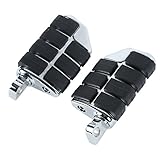 XMT-MOTOR Pedana per moto, 10 mm, resistente agli urti, compatibile con Harley Road King Sportster XL 883 XL 1200