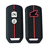 OTMIK Custodia in Silicone per Chiavi Auto adatto per Honda X ADV SH 300 150 125 Forza 300 125 PCX150 Supporto per Guscio Remoto