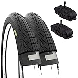 2 COPERTONI 20 X 1.75 (47-406) + CAMERE AMERICA PNEUMATICI STRADALI NERI GRAZIELLA CITY BIKE BICI BIMBO