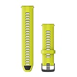 Garmin Cinturino Originale Forerunner 965, 22mm, Silicone, Amp Yellow & Black