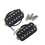 Alnicov Alnico 8, Set di humbucker double coil per manico e ponte, nero