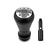 Fousenuk Manuale 5 Marce Pomello Cambio, Manopola Cambio Auto, Pomello Leva Cambio per Peugeot 106 107 205 206 207 301 307 308 407 508 3008 5008 Citroen C2 C3 C4 C5 B6 Picasso Saxo Sega Elysee