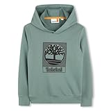 Timberland T60383 Maglione da Bambino, Pino, 8 anni