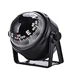 Bussola per navigatore auto, per attività all'aperto, campeggio, escursioni, alpinismo, robusta bussola per pr?lision per avventure in gel?