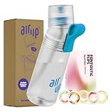 AIR UP® Bottiglia Gen2 Starter Set originale, con baccelli in 5 sapori, borraccia da 600 ml, senza zucchero, lavabile in lavastoviglie e senza BPA | Blue Splash