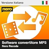 Nero Convertire audio e video | Convertitore MP3 | Convertitore MP4 | Convertitore audio | Convertitore video | Video - Audio - Foto | Licenza illimitata | 1 PC | compatibile con Win 11/10/8/7