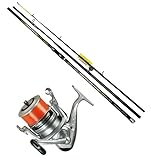 Kit Surfcasting Canna Trabucco modello sonic 3 Pezzi 4,20mt 200gr + Mulinello Trabucco (CANNA + MULINELLO OCEANIC 8000)