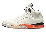 Nike Air Jordan 5 Retro Se Uomini Basket Formatori Cz5725 Scarpe Da Ginnastica Scarpe, nero, arancione e bianco, 42.5 EU