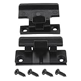 VGOL 2 Pezzi Di Ricambio Per Coperchio Bracciolo Console Centrale Superiore Inferiore Di Ricambio MR532555 MR532556 Compatibile Con Mitsubishi Pajero V73 V75 V77 V93 V97 Montero Plastica