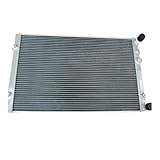 NGYBSFHxsr Ventole del radiatore in Alluminio compatibili con VW Golf MT Turbo MK4 Dual Pass 1999-2002