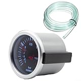 Misuratore di vuoto 52mm per il monitoraggio della pressione Turbo Boost con illuminazione per una facile lettura