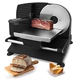 Cecotec Tagliafiame in acciaio Rock'nCut Shuriken Steel. 200 W, disco da 190 mm di diametro, sistema di regolazione graduale, massima precisione di spessore da 0 a 15 mm, lama in acciaio inossidabile