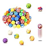 Funalix 35 palline Bouncy, piccole palline di gomma da 23 mm, giocattolo sicuro per bambini, set di palline colorate per bambini, regali di compleanno, scuola