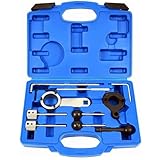 INREPRO Strumento di Regolazione del Motore Albero a camme Attrezzo Distribuzione del Motore Kit di Attrezzi per la Messa in Fase del Motore per VW Audi Seat Skoda 1.6, 1.9, 2.0 TDI