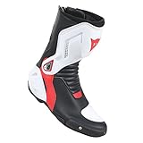 Dainese 1795200A6646 Stivali, Nero/Bianco/Lava-Rosso, 40 EU