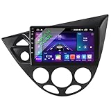 ACAVICA Autoradio 2 Din per Ford Focus MK1 1998-2003 - Schermo Touchscreen da 9 Pollici Android 14 con Bluetooth, GPS, Wireless CarPlay, Android Auto - Lettore Multimediale 2+64GB con WiFi e USB