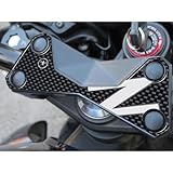 labelbike - Adesivo in Resina 3D Decorazione e Protezione di Moto Piastra Forcella compatibile con KAWASAKI Z750 Z1000 ''Z'' - Colore Bianco