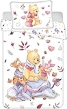 Winnie the Pooh, copripiumino reversibile 100 x 135 cm + federa 40 x 60 cm