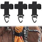 OUDQFCJ 3 pezzi porta guanti cinturone, supporto per cintura, clip per guanti, guanti da lavoro, clip per giardini, cantieri, accessori lavoro, gancio porta