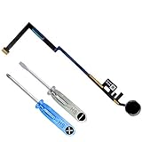 MMOBIEL Tasto Home Compatibile con iPad 6 / iPad 5 - Pulsante Home Button di Ricambio - incl. Cacciaviti - Nero