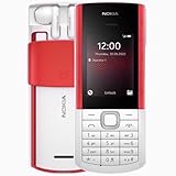 Nokia 5710 XA - Telefono Cellulare 4G, auricolari wireless integrati, Display 2.4", Fotocamera, Bluetooth, Radio FM Wireless e lettore mp3, tasti lettore audio dedicati, White, Dual Sim, Italia