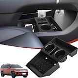 Salusy for 2024 2025 Hyundai Santa Fe Insert Glove Pallet Organizer Center Console Armrest Storage Box Tray Santa Fe 2024 2025 Accessories (2024 2025 Santa Fe Lower Console Tray)