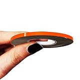 4R Quattroerre.it 10459 Trim Stripes Strisce Adesive per Auto, Arancio KTM, 3 mm x 10 mt