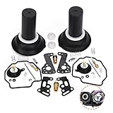 Kit di riparazione carburatore, kit di sostituzione carburatore, per Yamaha Virago 535, 500, XV535, XV500, XV con pistone di arresto, aghi di galleggiamento e parti di ricambio