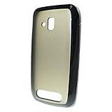 Protector Silicone TPU Cover per Nokia Lumia 610 NERO