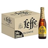 Leffe Blonde, Birra Bottiglia, Pacco Da 24 x 33 Cl, 7.92